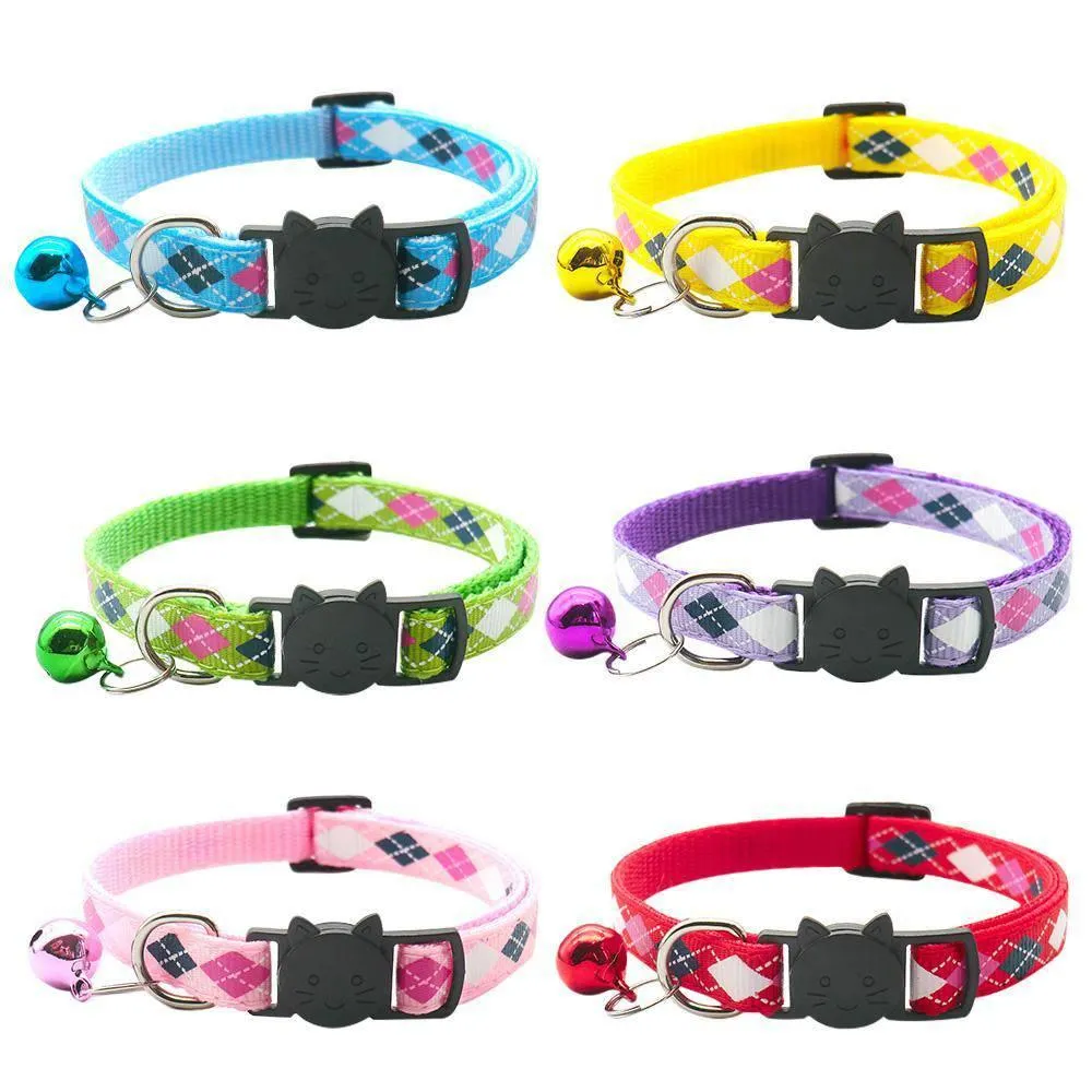 Argyle Breakaway Safety Cat Collar