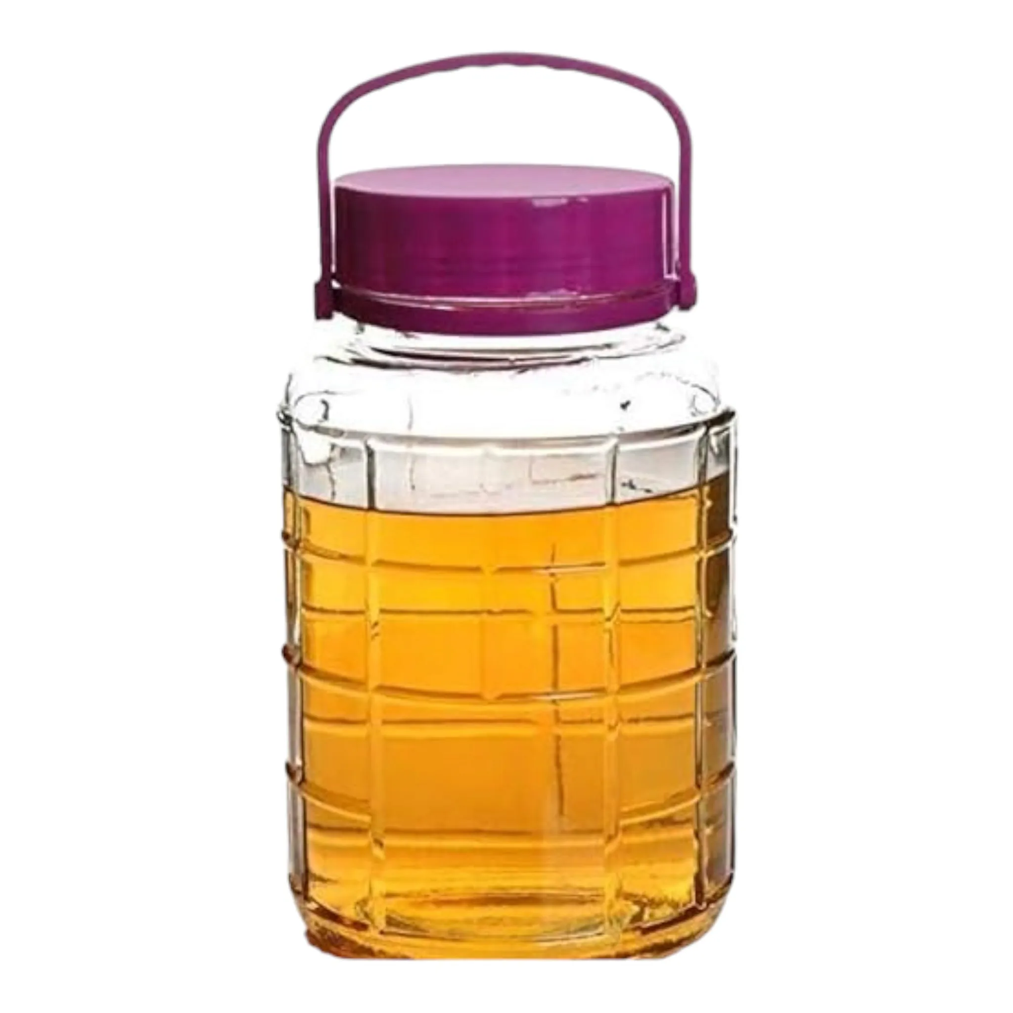 Beverage Dispenser 3L Glass with Carry Handle and tap - 537