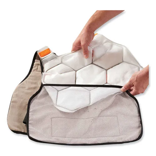 Chill-its 6220 Phase Change Cooling Vest Charge Packs, Small/medium, 12 X 16.25