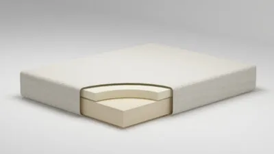 Chime 8 Inch Memory Foam Queen Mattress in a Box with Head-Foot Model Best Queen Adjustable Base