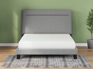 Chime 8 Inch Memory Foam Queen Mattress in a Box with Head-Foot Model Best Queen Adjustable Base