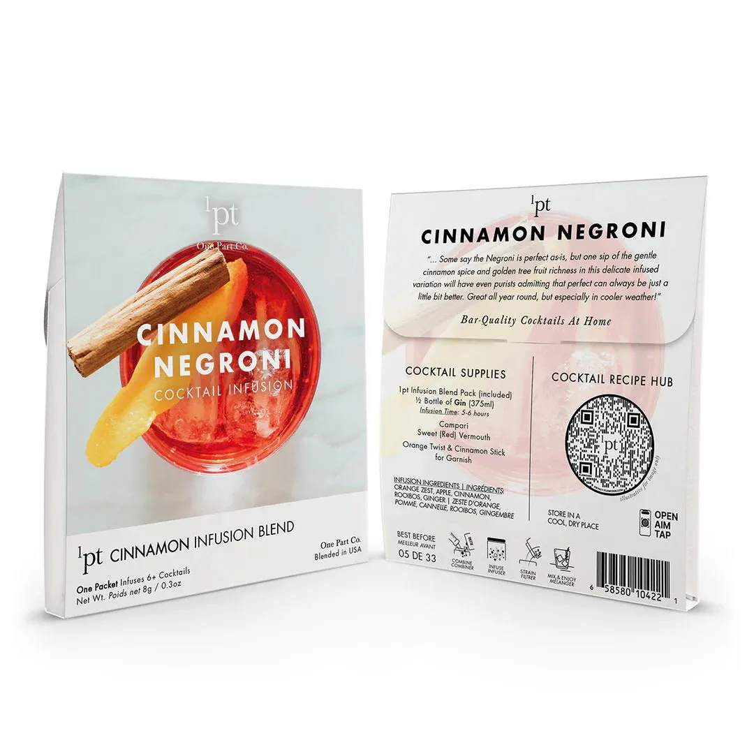 Cinnamon Negroni - Cocktail Infusion
