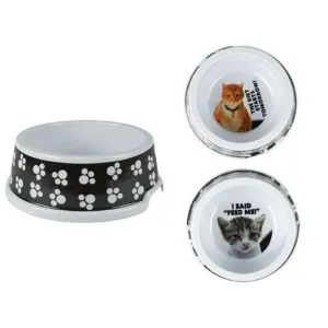 Comical Cat Bowl - 12.5cm x 5.8cm
