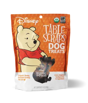 Disney Table Scraps - Winnie The Pooh Organic Honey Roasted Turkey Dog Treats - 5oz.