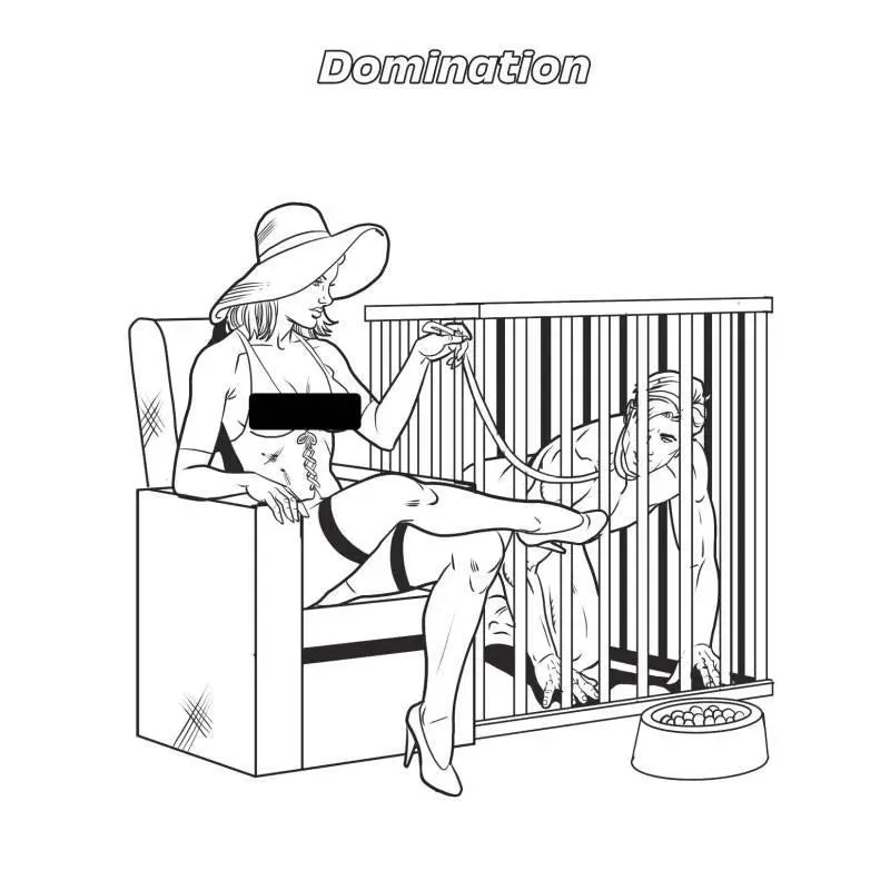 Fetishes Are Fun Colouring Book