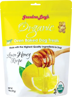 Grandma Lucy's - Organic Lemon Honey Oven Baked Dog Treats