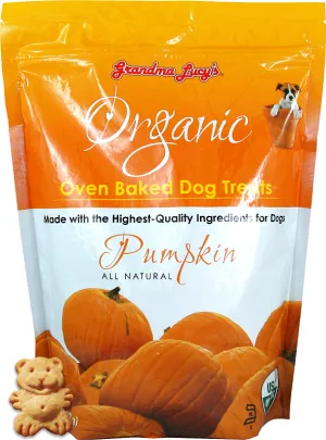 Grandma Lucy's Organic Oven Baked Pumpkin Flavor Dog Treats 14oz