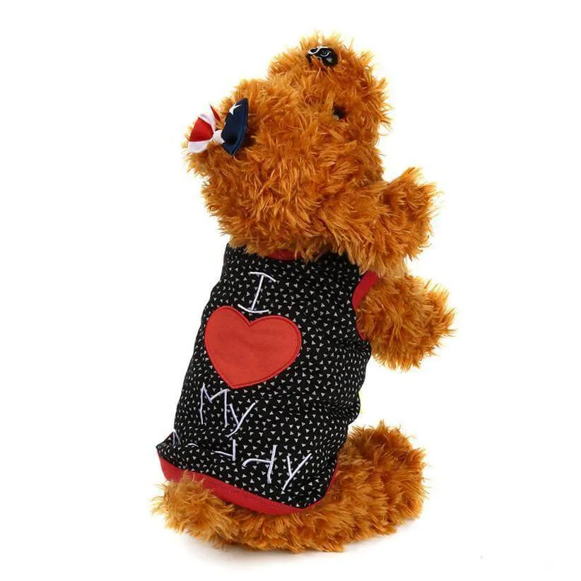 'I Love My Daddy' Dog Vest