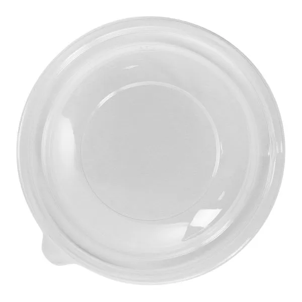 Karat 24 oz PET Plastic Salad Bowl Dome Lids (165mm) - 300 pcs