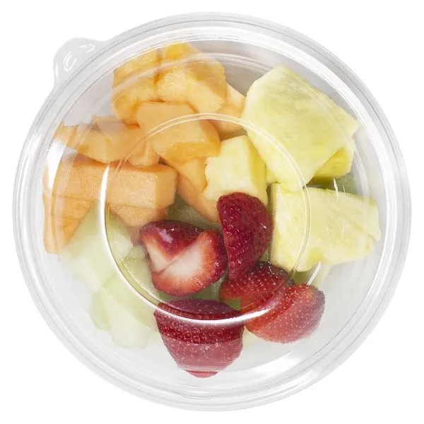 Karat 24 oz PET Plastic Salad Bowl Dome Lids (165mm) - 300 pcs