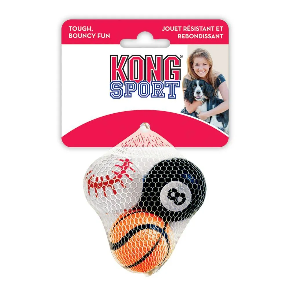 KONG Assorted Sports Balls Dog Toy (Medium)