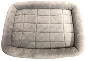 Midwest 22 IN. QUIET TIME BED - DELUXE DIAMOND STITCH- GRAY