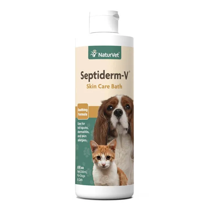 Naturvet Septiderm - V Skin Care Bath 8 oz