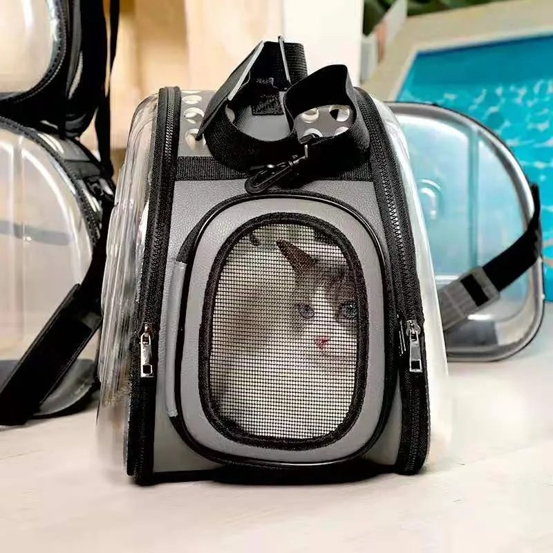 Pet Carrier Transparent Travel Bag