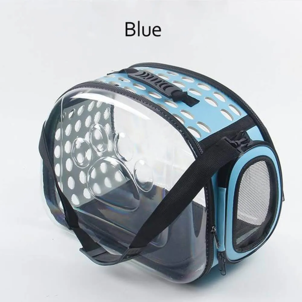 Pet Carrier Transparent Travel Bag