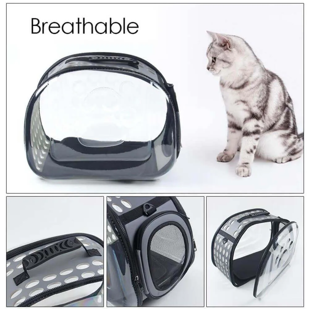 Pet Carrier Transparent Travel Bag
