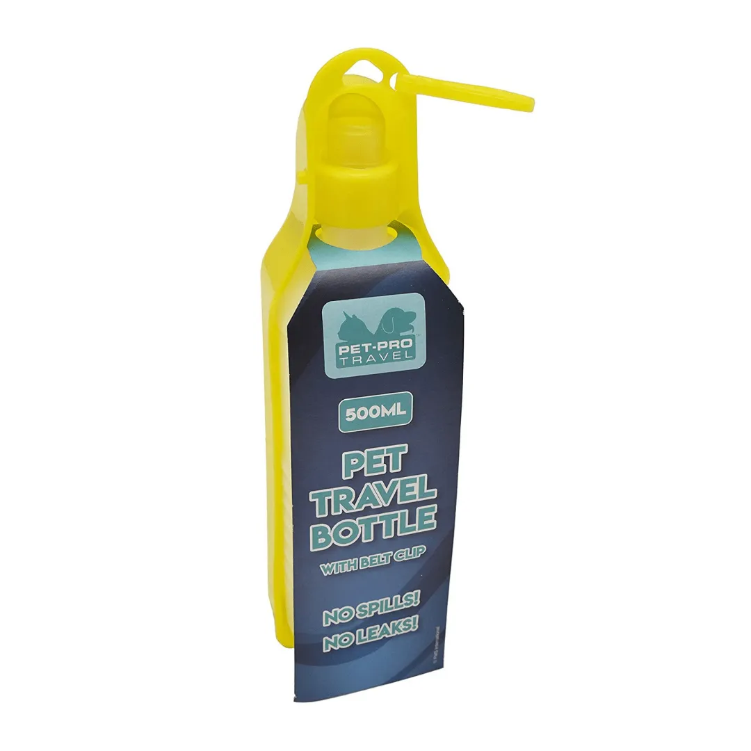 Portable Pet Travel Water Bottle - 450ml