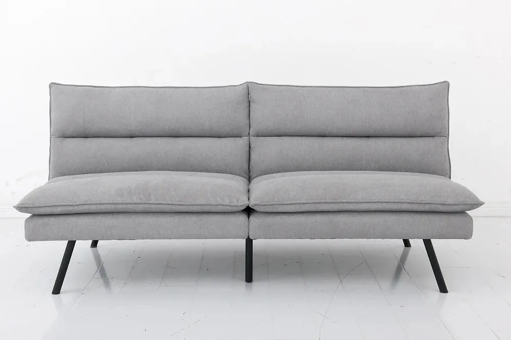 Soft Grey Fabric Memory Foam Sofa Bed- Model #8070