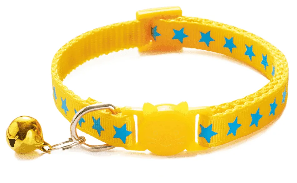 Star Breakaway Safety Cat Collar