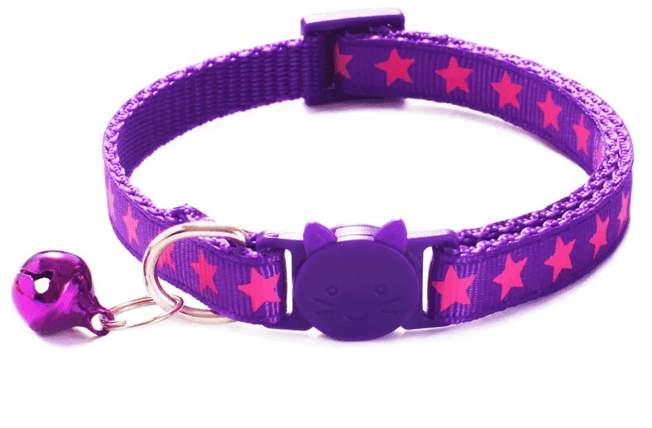 Star Breakaway Safety Cat Collar