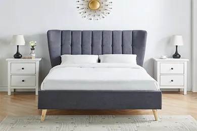 Tasya Dark Grey bed