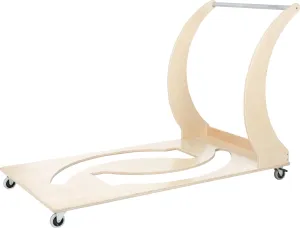 Trolley for foam beds