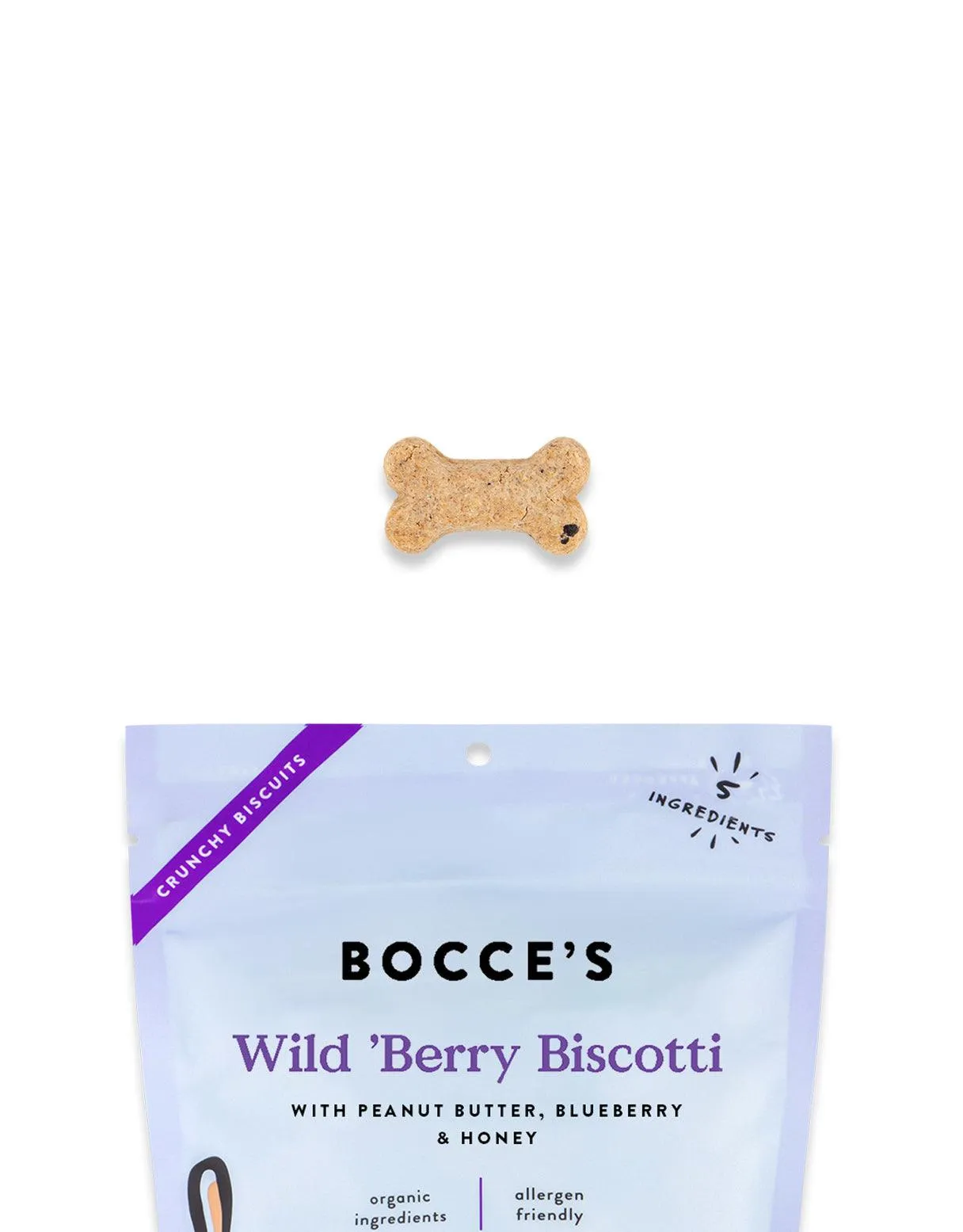 Wild 'Berry Biscotti Dog Biscuits from Bocce's Bakery